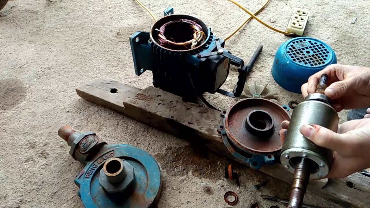 Động cơ bơm kêu to