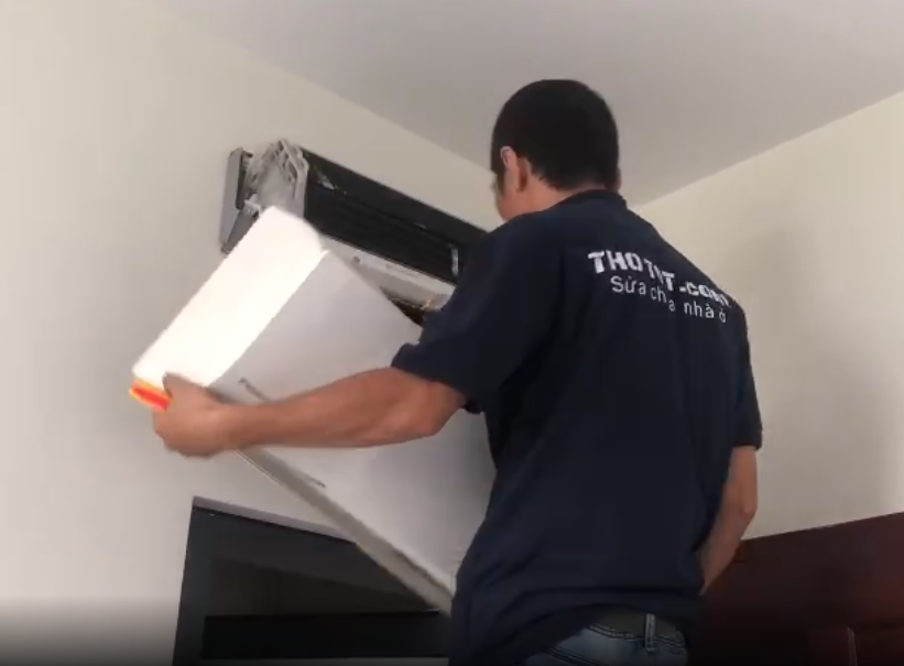 Tháo lắp máy lạnh treo tường